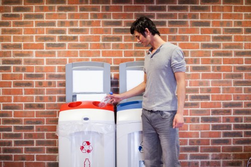 Professional team handling waste clearance in London